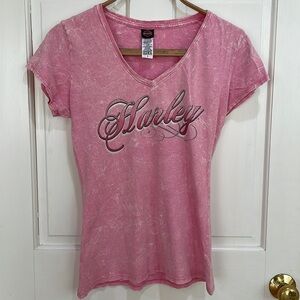 Harley-Davidson "Bruce Rossmeyer's" Daytona Beach Florida V-Neck T-Shirt - Small